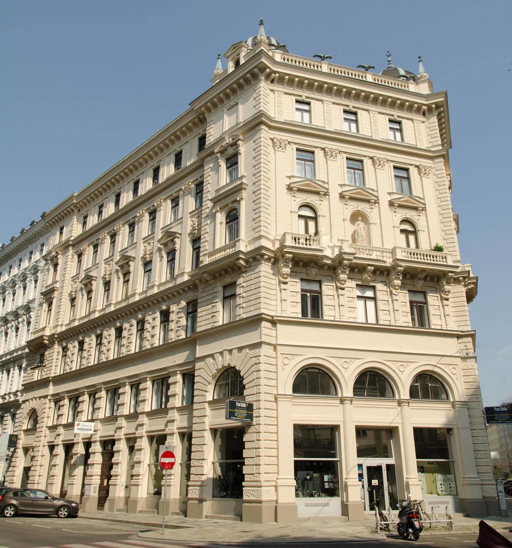 Schweizer Pension Solderer Вена Экстерьер фото